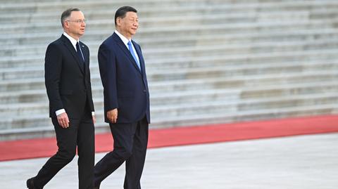 Andrzej Duda w Pekinie: prezydent Xi Jinping nazywa mnie przyjacielem