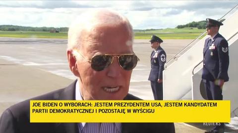 Biden do dziennikarzy: już kiedyś pokonałem Trumpa, myliliście się w swoich prognozach