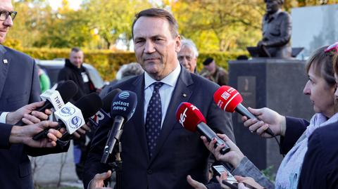 Sikorski: jeśli będą sygnały o nowym akcie dywersji ze strony Rosji, podejmę dalsze decyzje