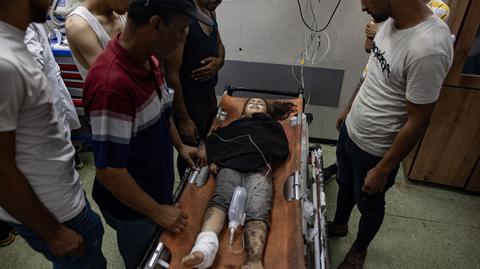 Izrael bombarduje obozy przesiedleńców w Strefie Gazy. Są ofiary