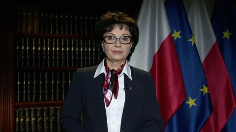 Orędzie Marszałek Sejmu Elżbiety Witek 