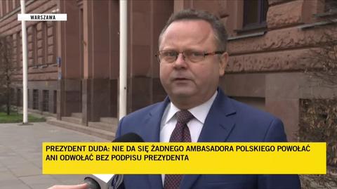 Szejna o ambasadorach: rozwiązania leżą na stole