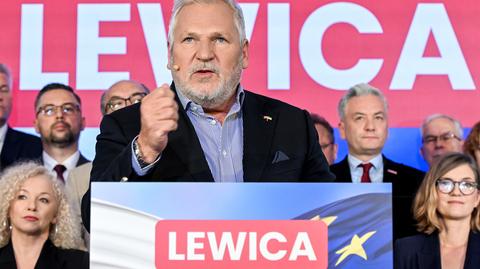 Kwaśniewski na konwencji Lewicy