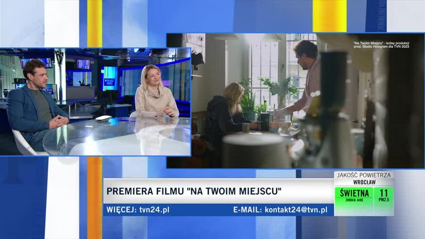 Premiera Filmu Na Twoim Miejscu Odtwórcy Głównych Ról Paulina Gałązka I Miron Jagniewski 4126