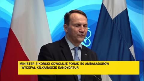 Sikorski: zapewniam, że ciągłość polskiej polityki zagranicznej będzie zachowana