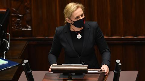 Barbara Nowacka w Sejmie