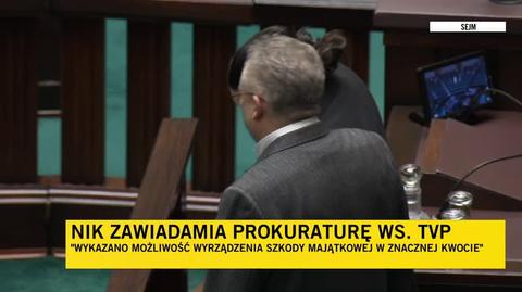 Prezydent napisał do marszałka Sejmu w sprawie uchwały o mediach publicznych