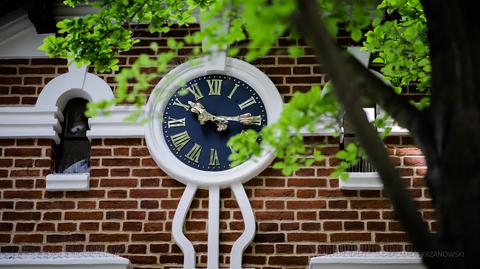 Zabytkowy zegar w Muzeum Rzemiosła w Krośnie znów odmierza czas co do sekundy