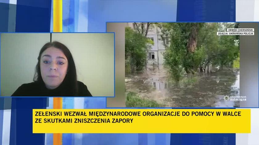 PAH pomaga po wysadzeniu zapory w Nowej Kachowce. Szukała: tragiczna sytuacja jeszcze się pogorszyła