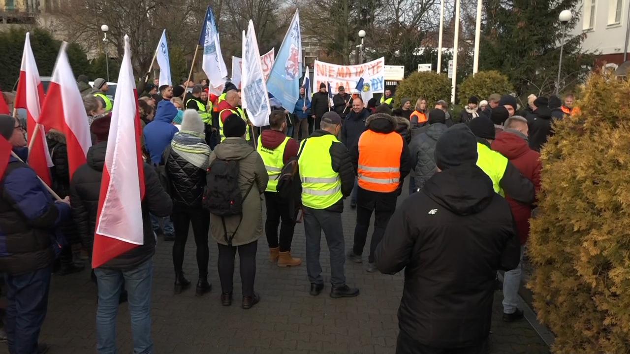 Protest przedstawicieli spółek wodociągowych. Powodem dramatyczna sytuacja finansowa 