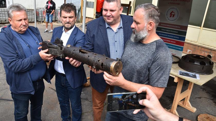Cenne znaleziska z II wojny światowej odkryte na budowie stanicy wodnej