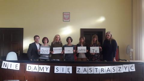 Protest sędziów z Kościana 