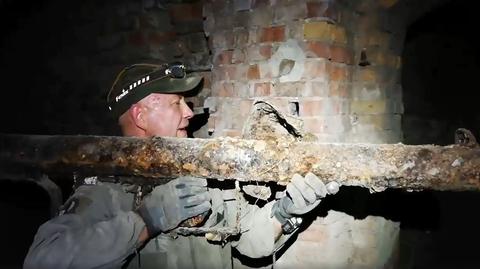 Kostrzyn nad Odrą: W zasypanej piwnicy znaleziono Panzerschrecka
