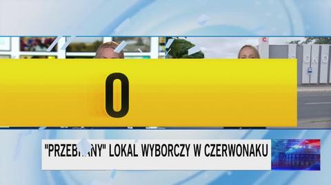 Przychodzą głosować i trafiają do teatralnej garderoby