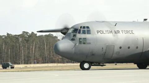 Ćwiczenia polskich i amerykańskich C-130 Hercules