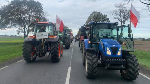 Protest rolników zrzeszonych w AGROunii
