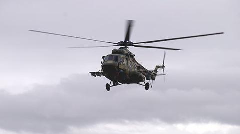 Ćwiczenia taktyczne z pokładu śmigłowca Mi-8 