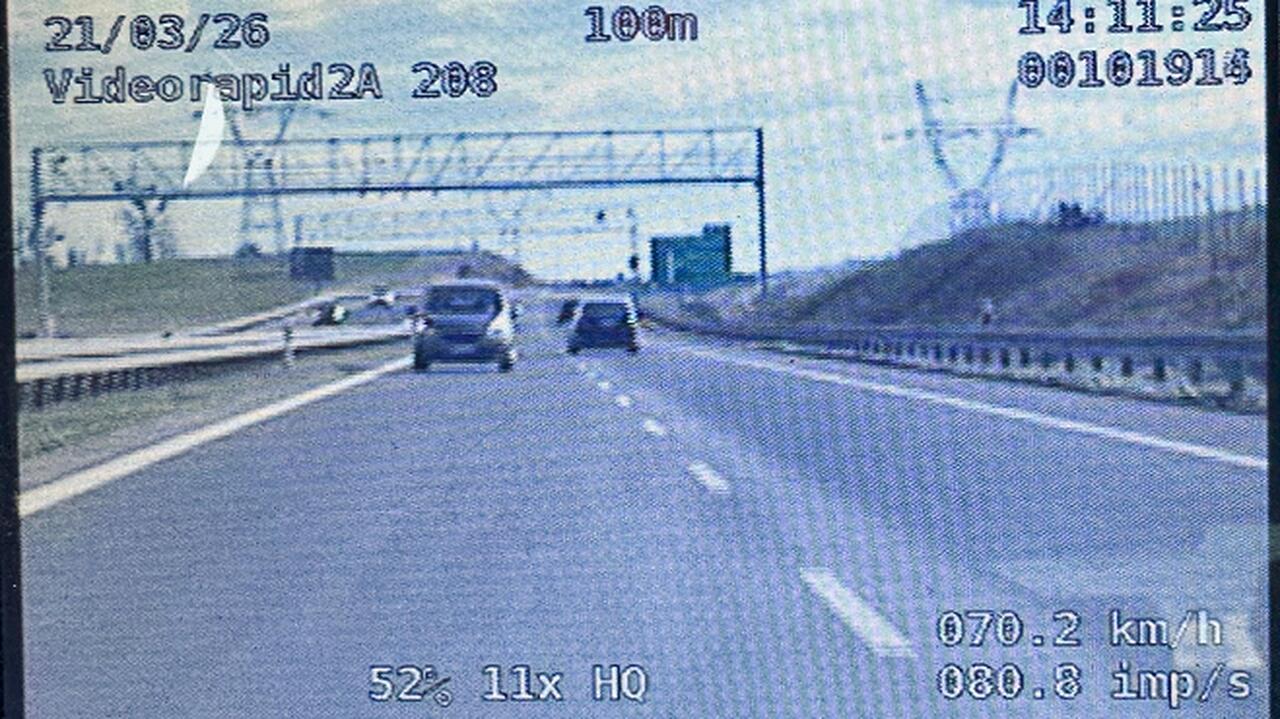 Groza na trasie. Pędził pod prąd prosto na radiowóz