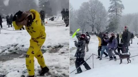 W USA zorganizowano ogromną bitwę na śnieżki