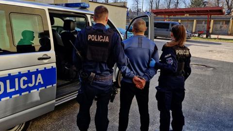Przyszedł na komendę zapytać się, dlaczego policjanci szukali go w domu. Był poszukiwany (20.02.2024)