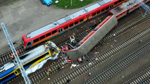 Zderzenie pociągów w Gdyni. Cztery osoby poszkodowane