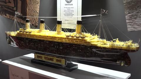 Titanic z bursztynu trafił do księgi rekordów Guinessa