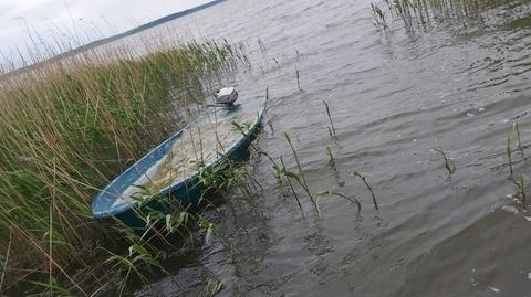 Poszukiwania mężczyzn w okolicach Jeziora Nowowarpieńskiego