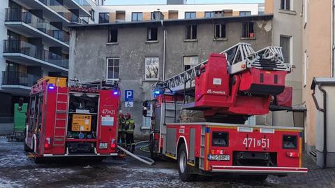 Tragiczny pożar w Kołobrzegu. Nie żyje jedna osoba