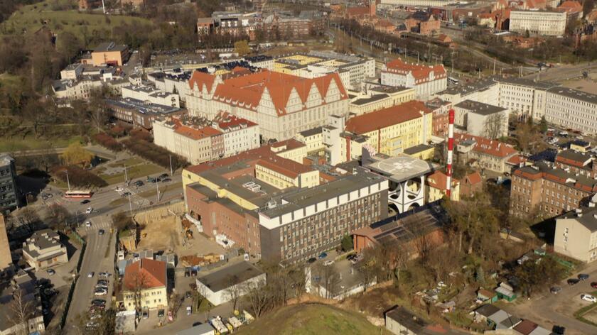 Dwa oddziały szpitala w Gdańsku zamknięte