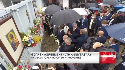 40th anniversary of Gdańsk Agreement signing