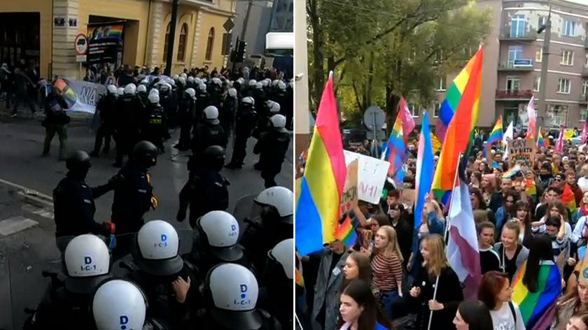 Attack on Equality March in Białystok. Police are looking for suspects