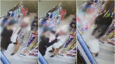 Brave client overpowers aggressive man in local shop