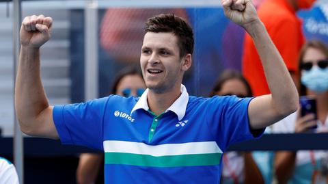Hurkacz sinks Sinner to win Miami Open, first Pole to win Masters 1000 title
