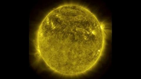 3 lata zjawisk na Słońcu w obserwacjach SDO (NASA's Goddard Space Flight Center)