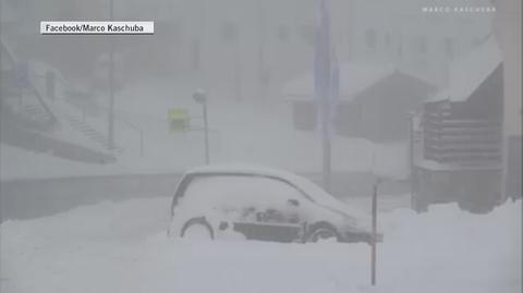 50 centymetrów śniegu w Alpach