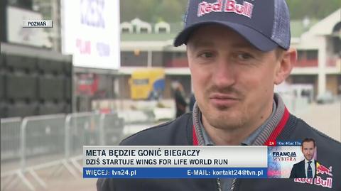 Adam Małysz będzie gonił biegaczy w "Wings for Life"