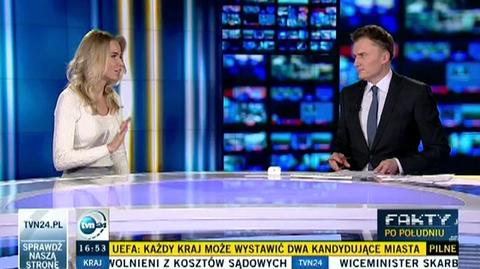 Agnieszka Cegielska o pogodzie na weekend i następny tydzień (TVN24)