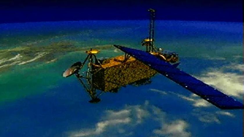 Animacja satelity UARS (NASA)