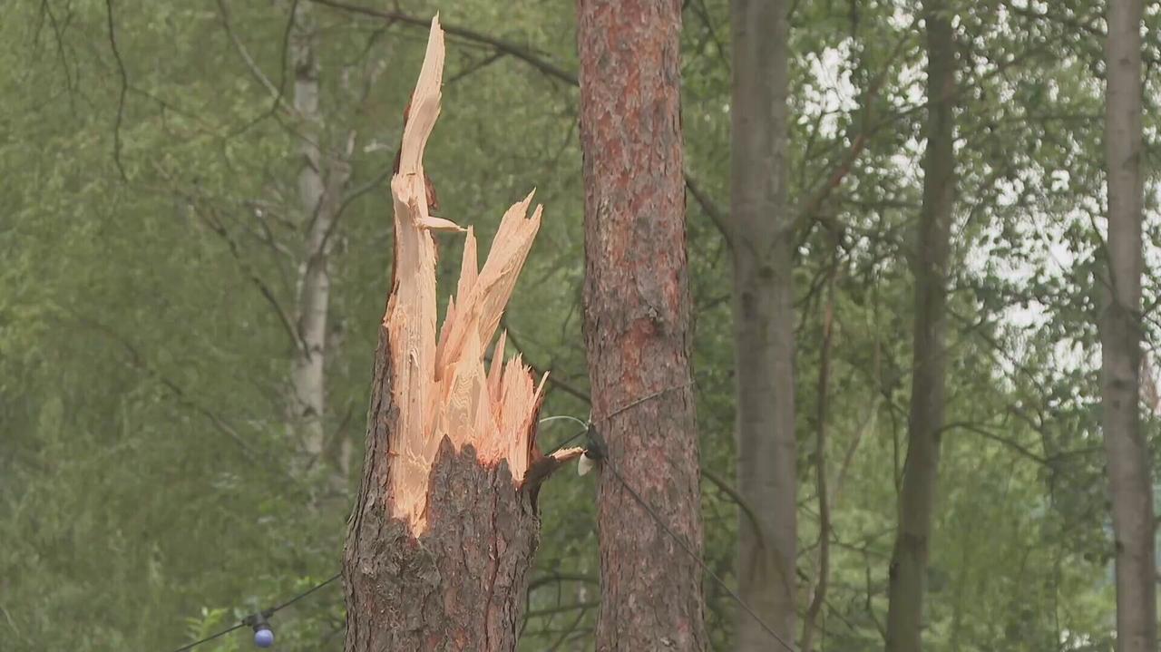 Violent hailstorm batters Tarnowskie Góry in Upper Silesia