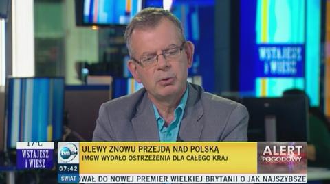 Artur Magnuszewski o powodziach błyskawicznych w mieście