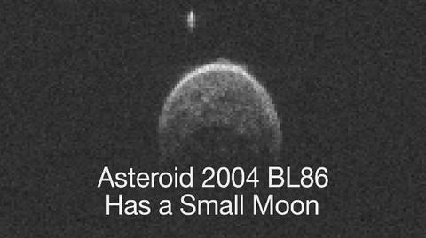 Asteroida 2004 BL86 minęła bezpiecznie Ziemię