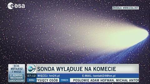 Astronom Jerzy Rafalski o lądowaniu Philae na powierzchni komety 