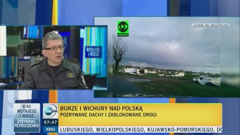 Burze i wichury nad Polską