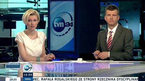 Burze idą od północnego zachodu (TVN24)