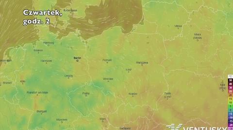 Temperatura w najbliższych dniach (ventusky.com) | wideo bez dźwięku