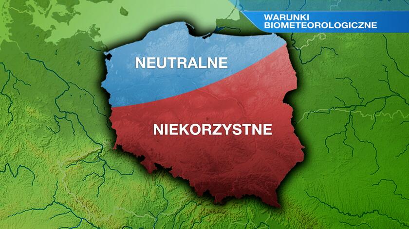 Warunki biometeo we wtorek