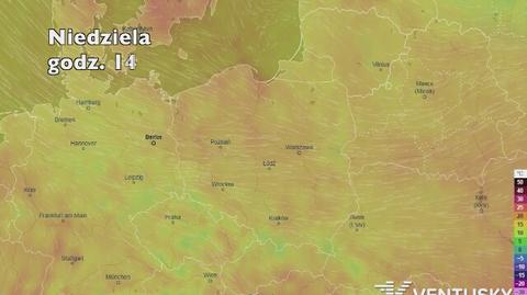 Temperatura w najbliższych dniach (ventusky.com | ventusky.com)