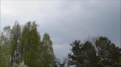 Oberwanie chmury i burza w Częstochowie.