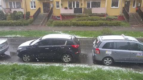 Śnieg w Koszalinie