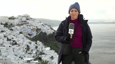 Dominika Ziółkowska o sytuacji na Santorini